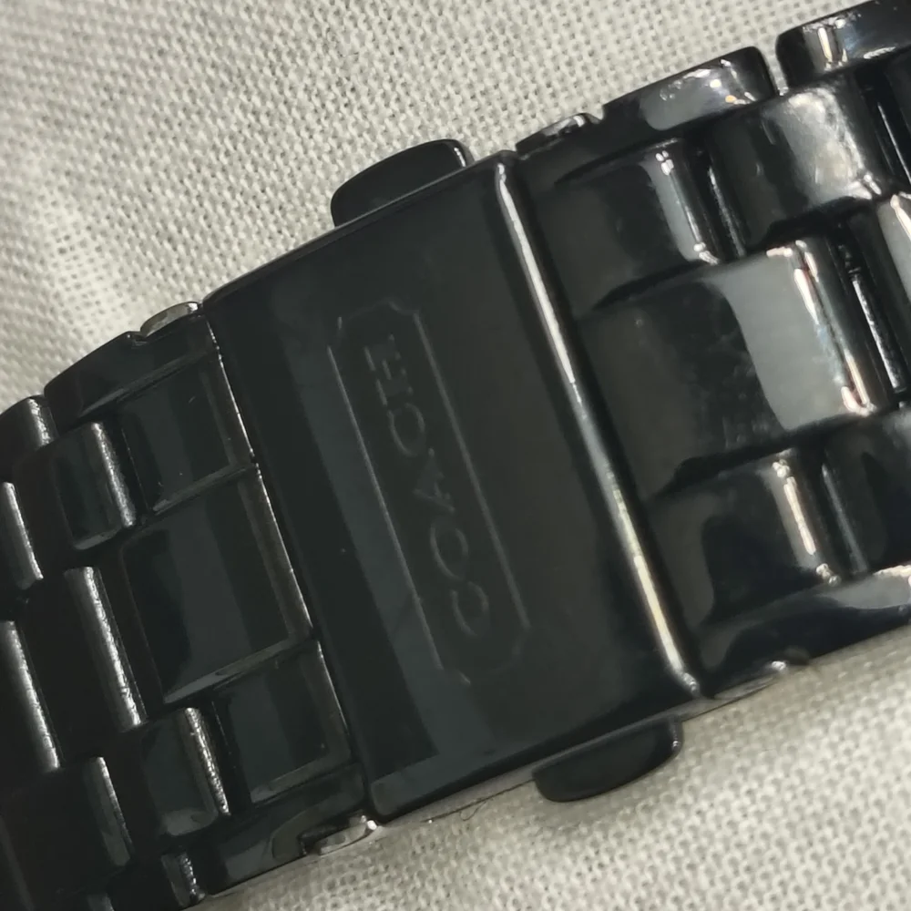 Coach Sydney Black Dial & Band Stainless Steel Women's Watch - Like New! - Picture 5 of 8